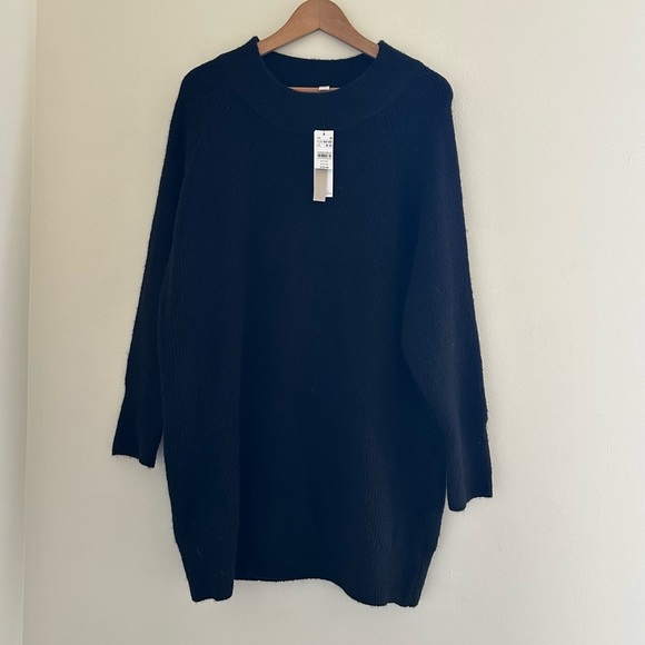 Topshop Crewneck Sweater Dress NWT - Picture 1 of 4